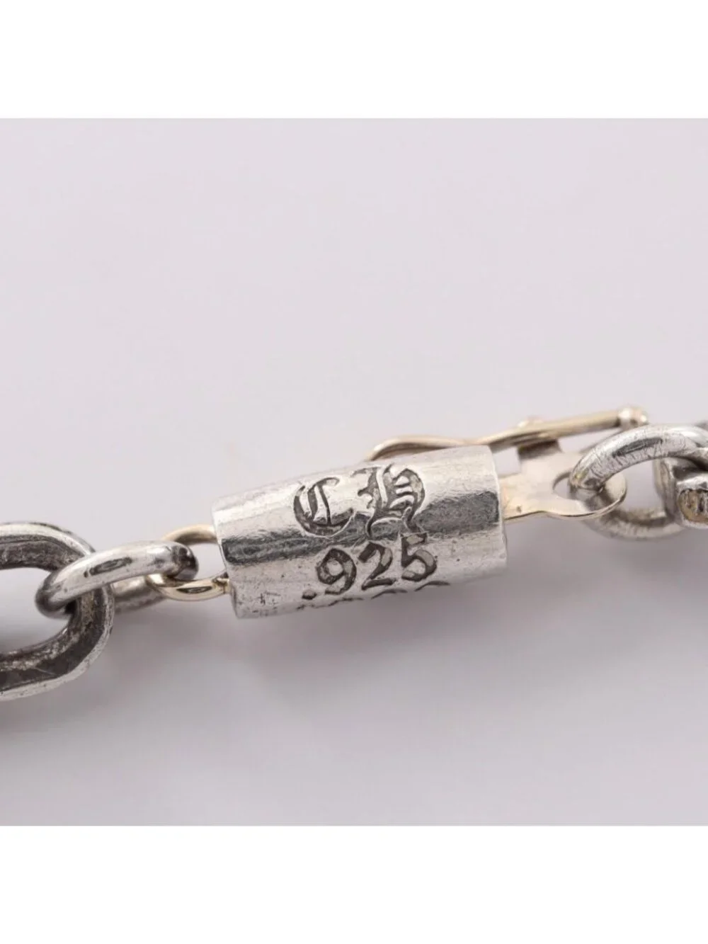 Chrome Hearts Necklace Paper Chain 18 925 Sterling Silver